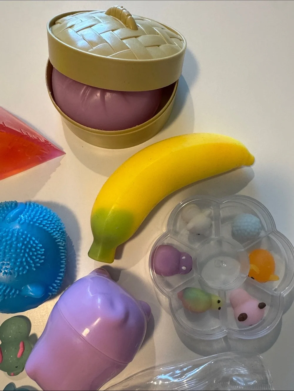 Various multicolor sensory